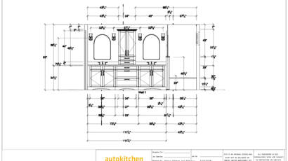 Cranberry Township, PA Bathroom Blueprint